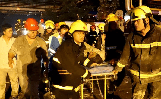 爆炸事故現(xiàn)場(chǎng) 爆炸事故現(xiàn)場(chǎng)